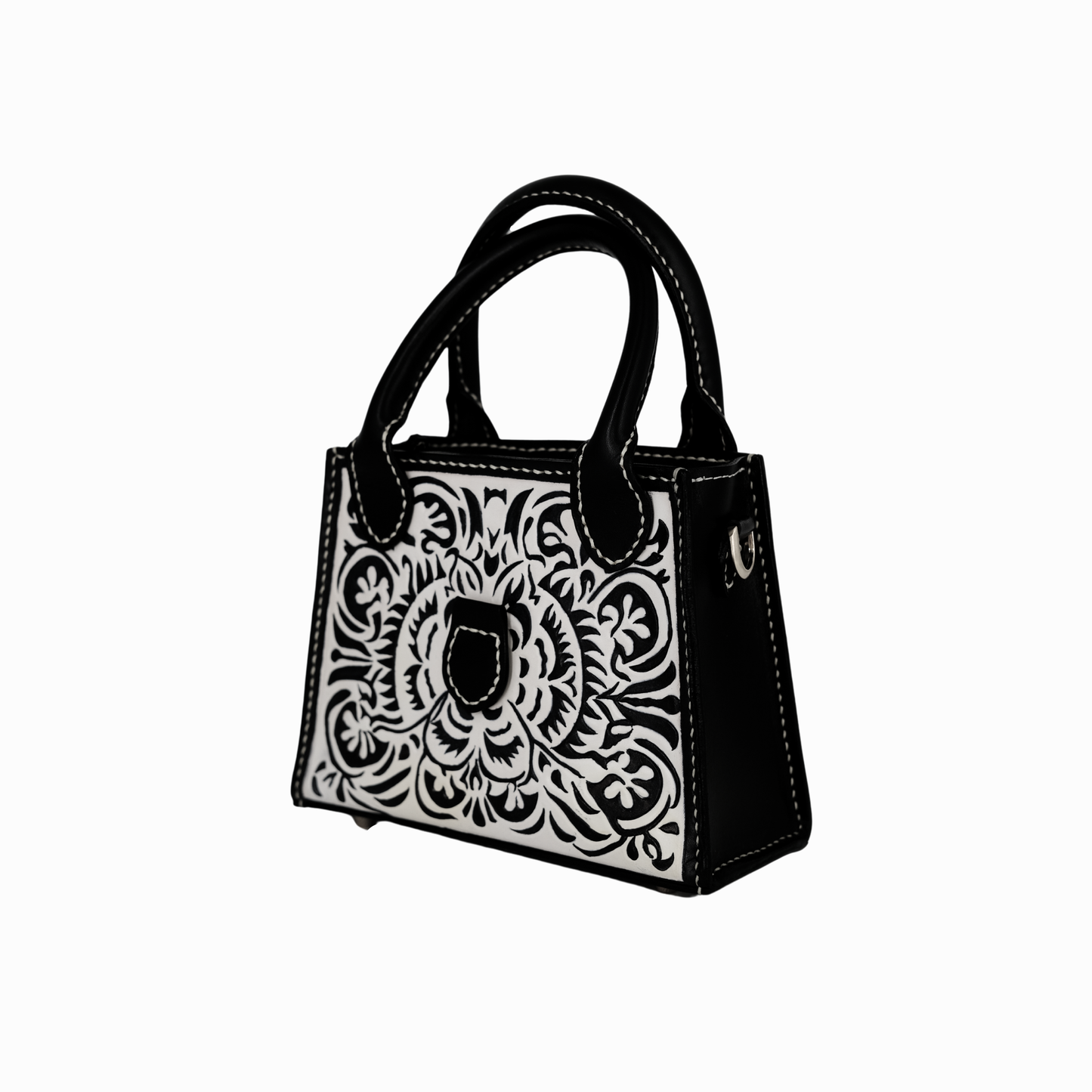 Crafca Henna Floral Bag, Henna, Traditional Craft, Muslim Culture, Asian Heritage, Handmade Bag